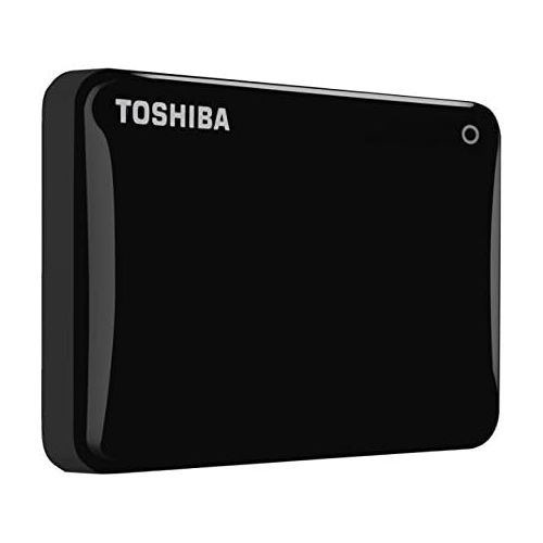  Toshiba Canvio Connect II 500GB Portable External Hard Drive 2.5 Inch USB 3.0 - Black - HDTC805EK3AA
