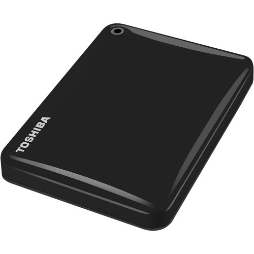  Toshiba Canvio Connect II 500GB Portable External Hard Drive 2.5 Inch USB 3.0 - Black - HDTC805EK3AA