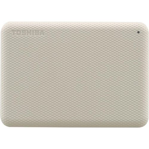  Toshiba Canvio Advance 2TB Portable External Hard Drive USB 3.0, White - HDTCA20XW3AA