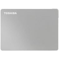 Toshiba Canvio Flex 1TB Portable External Hard Drive USB-C USB 3.0, Silver for PC, Mac, & Tablet - HDTX110XSCAA