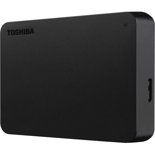  Toshiba Canvio Basics 4TB Portable External Hard Drive USB 3.0, Black - HDTB440XK3CA