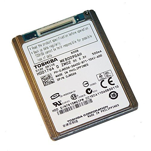  Toshiba MK8009GAH 80GB UDMA/100 4200RPM 2MB 1.8-Inch Mini Hard Drive