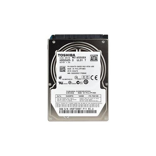  Toshiba MK1656GSY 160GB SATA/300 7200RPM 8MB 2.5 Hard Drive