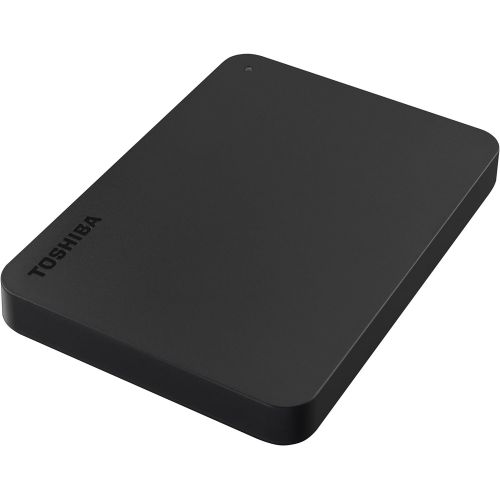  Toshiba HDTB410XK3AA Canvio Basics 1TB Portable External Hard Drive USB 3.0, Black with Canvio Basics 2TB Portable External Hard Drive USB 3.0, Black