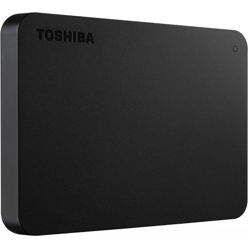 Toshiba HDTB410XK3AA Canvio Basics 1TB Portable External Hard Drive USB 3.0, Black with Canvio Basics 2TB Portable External Hard Drive USB 3.0, Black