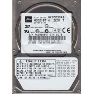 MK2023GAS, HDD2187 A ZK01 T, Toshiba 20GB IDE 2.5 Hard Drive