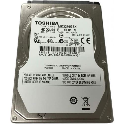  Toshiba MK3276GSX 320GB SATA/300 5400RPM 8MB 2.5 Hard Drive