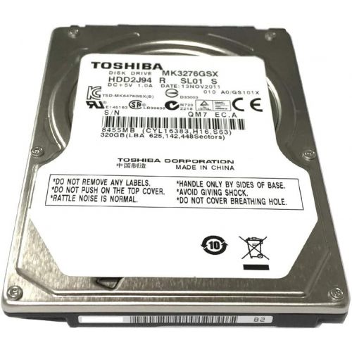  Toshiba MK3276GSX 320GB SATA/300 5400RPM 8MB 2.5 Hard Drive