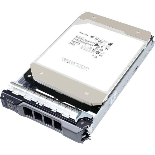  Toshiba 10TB 7.2K 6Gb/s SATA 3.5 HDD Bundle with Drive Tray Compatible with Dell PowerEdge 14th Gen Servers