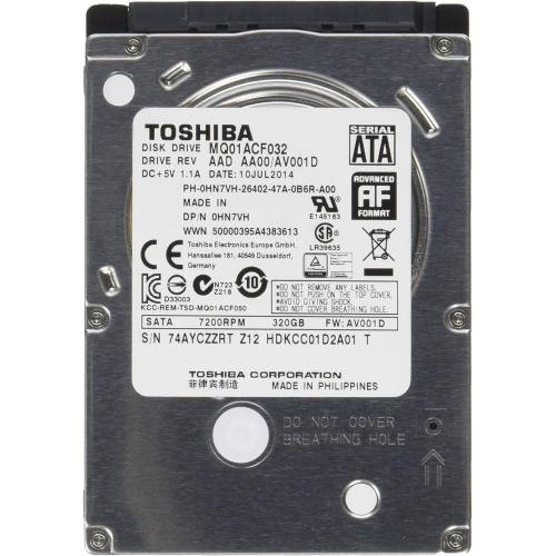  Toshiba MQ01ACF032 320 GB 2.5 Internal Hard Drive