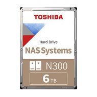Toshiba N300 6TB NAS 3.5” SATA HDD Bulk (HDWN160UZSVA)