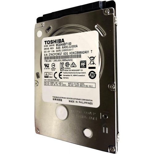  MQ04ABF100 Toshiba 1TB/1000GB 5400rpm Sata 7mm 2.5 Hard Drive 128mb, 6 Gbit/s.