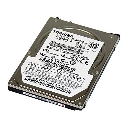  Toshiba MK8037GSX 80GB SATA/300 5400RPM 8MB 2.5-Inch NB Hard Drive