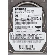 Toshiba MK8034GSX 80GB SATA/150 5400RPM 8MB 2.5-Inch Notebook Hard Drive