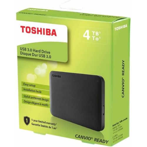  TOSHIBA Canvio Ready Portable Hard Drive