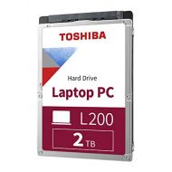 Toshiba HDWL120XZSTA L200 2TB Laptop PC Internal Hard Drive 5400 RPM SATA 6Gb/s 128 MB Cache 2.5 9.5mm Height - 2000 Internal Bare/OEM Drive