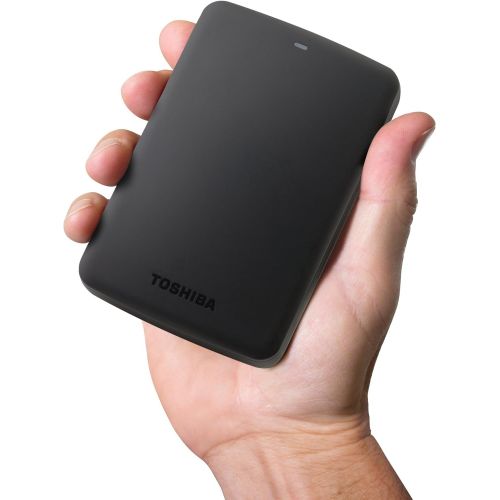  Toshiba Canvio Basics 3TB Portable Hard Drive (HDTB330XK3CA), Black