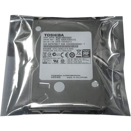  500GB Toshiba 2.5-inch SATA laptop hard drive (5400rpm, 8MB cache) MQ01ABD050V