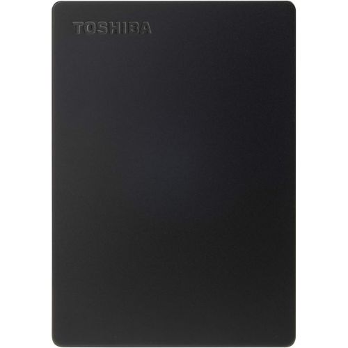  Toshiba Canvio Slim 2TB Portable External Hard Drive USB 3.0, Black - HDTD320XK3EA