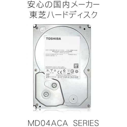  Toshiba 6TB 3.5 Inch Internal Hard Drive MD04ACA600