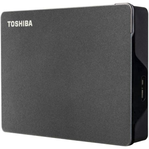  Toshiba Canvio Gaming 4TB Portable External Hard Drive USB 3.0, Black for PlayStation, Xbox, PC & Mac - HDTX140XK3CA