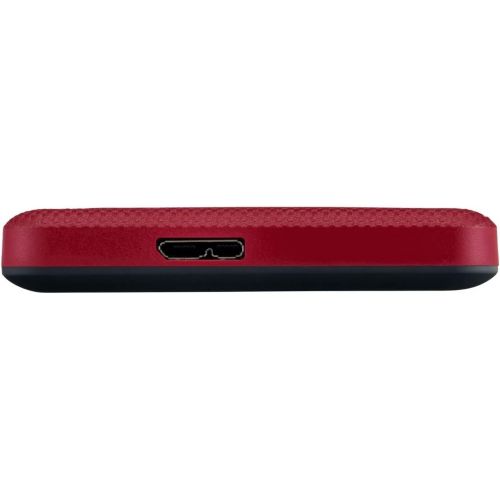  Toshiba Canvio Advance 2TB Portable External Hard Drive USB 3.0, Red - HDTCA20XR3AA