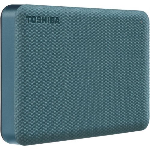  Toshiba Canvio Advance 4TB Portable External Hard Drive USB 3.0, Green - HDTCA40XG3CA