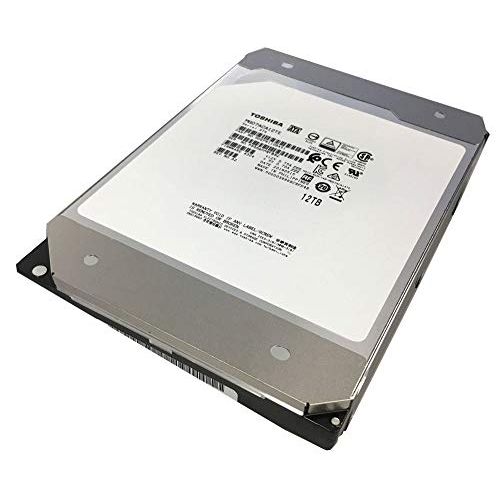  TOSHIBA Internal Hard Disk Server for NAS 3.5 Enterprise HDD 12TB SATA 6 Gbit/s 7200rpm 3 Year Warranty MG07ACA12TE