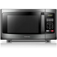 [아마존베스트]Toshiba EM925A5A-BS Microwave Oven with Sound On/Off ECO Mode and LED Lighting, 0.9 Cu Ft/900W, Black Stainless Steel