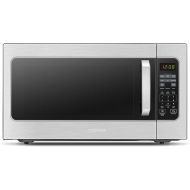 Toshiba ML2-EM62P(SS) Microwave Oven with Built-in Humidity Sensor, 6 Automatic Preset Menus, ECO Mode, Sound On/Off Option and Position Memory Function 2.2 cu. ft., 1200W, Stainle