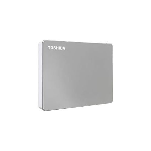  [아마존베스트]Toshiba Canvio Flex 2TB Portable External Hard Drive USB-C USB 3.0, Silver for PC, Mac, & Tablet - HDTX120XSCAA