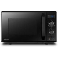 [아마존베스트]Toshiba MW2-AG23PF(BK) Mikrowelle / 3-in-1 Mikrowelle mit Grill & Kombi-Funktion / 23L / 900W / 1000W Grill/energiesparender ECO-Funktion/Drehteller mit Positionsspeicher/Schwarz