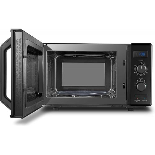  [아마존베스트]Toshiba MW2-AG23PF(BK) Mikrowelle / 3-in-1 Mikrowelle mit Grill & Kombi-Funktion / 23L / 900W / 1000W Grill/energiesparender ECO-Funktion/Drehteller mit Positionsspeicher/Schwarz