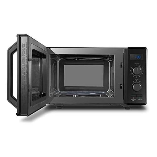  [아마존베스트]Toshiba MW2-AG23PF(BK) Mikrowelle / 3-in-1 Mikrowelle mit Grill & Kombi-Funktion / 23L / 900W / 1000W Grill/energiesparender ECO-Funktion/Drehteller mit Positionsspeicher/Schwarz