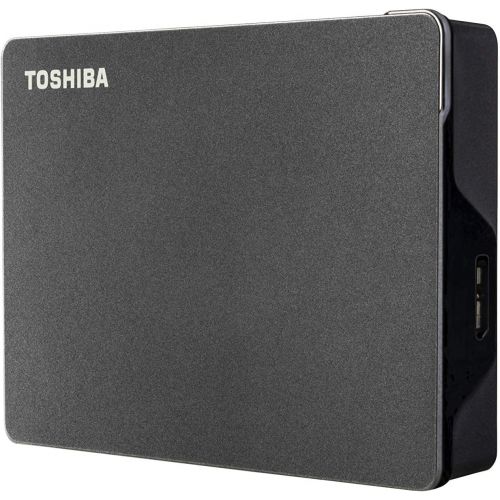  Toshiba Canvio Gaming 4TB Portable External Hard Drive USB 3.0, Black for PlayStation, Xbox, PC & Mac - HDTX140XK3CA