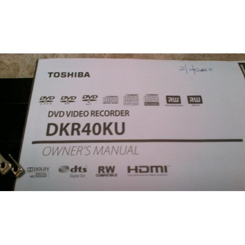  Toshiba DKR40 DVD Recorder with 1080p Upconversion