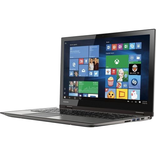  2016 Toshiba Satellite Radius 2-in-1 15.6 UHD (3840x2160) 4K Touchscreen Flagship High Performance Laptop, Intel Core i7-6500U Processor, 12GB RAM, 1TB HDD, Webcam, WIFI, Bluetooth