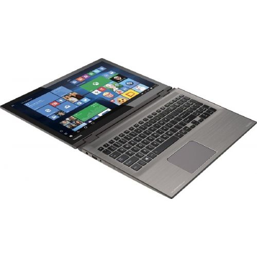  Toshiba - Satellite Radius 2-in-1 15.6 4K Ultra HD Touch-Screen Laptop - Intel Core i7 - 12GB Memory - 1TB Hard Drive - Carbon Gray