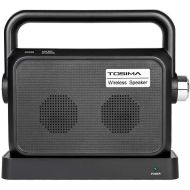 Tosima Wireless TV Speakers - Portable TV Audio Speaker Hearing Assistance, Full Range Stereo Speakers, TV Voice Amplifiers for hard of hearing