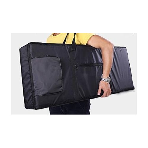  Tosnail 61-Note Keyboard Gig Bag, Soft Piano Case Padded with 6mm Cotton Piano Case with Handles - 39'' x 16