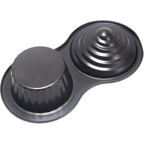  Tosnail Non-stick Giant Cupcake Pan, Jumbo Muffin Pan, Large Cupcake Mold for Birthday Party