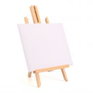 Tosnail 12 x 9 Canvas & 16 x 9 Easel Set Painting Craft Drawing Art Decoration Sets