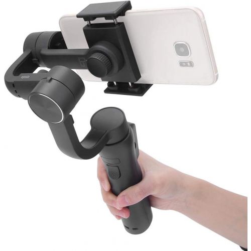  Tosuny Mobile Phone Cradle Head Anti-Shake Live Broadcast Handheld Stabilizer, Three-axis Multi-Function Shooting Holder Stabilizer for Mobile Photography Enthusiasts
