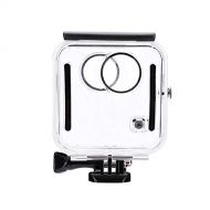 Tosuny Transparent Waterproof Housing Case for Gopro Fusion, 45m Underwater Diving Protective Cover for Gopro Fusion Action Camera