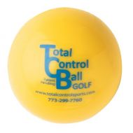 Total Control Sports Golf Ball with Blue Dot (Pack of 6), Yellow