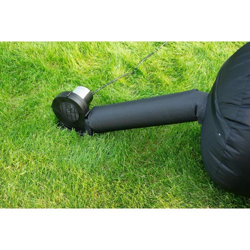  Total HomeFX Pro Weather-Resistant Inflatable Theatre Kit with Outdoor Projector, Projection Screen, and Projector Stand