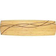 [아마존베스트]Totally Bamboo Del Mar Large Charcuterie Board and Cheese Plate, Bamboo, 30 x 8.5