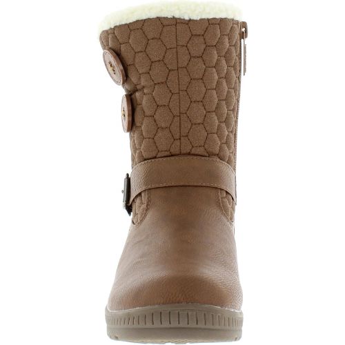  [아마존 핫딜] Totes totes Womens Circle Mid Calf Snow Boot