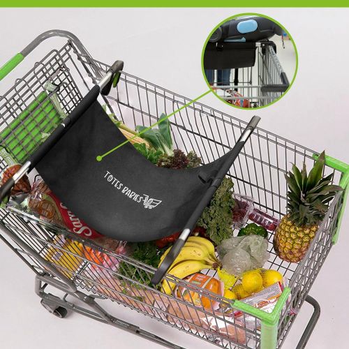  Totesbabies Totes Babies | Car Seat Carrier | Fits Most Shopping Carts | Holds All Car Seat Models | Shopping with Babies Made Simple | Meets All CPSC Safety Standards | Hammock Style Design