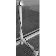 Toto TOTO ABD100#CP TOTO Bath Drain, White Tubular, Polished Chrome